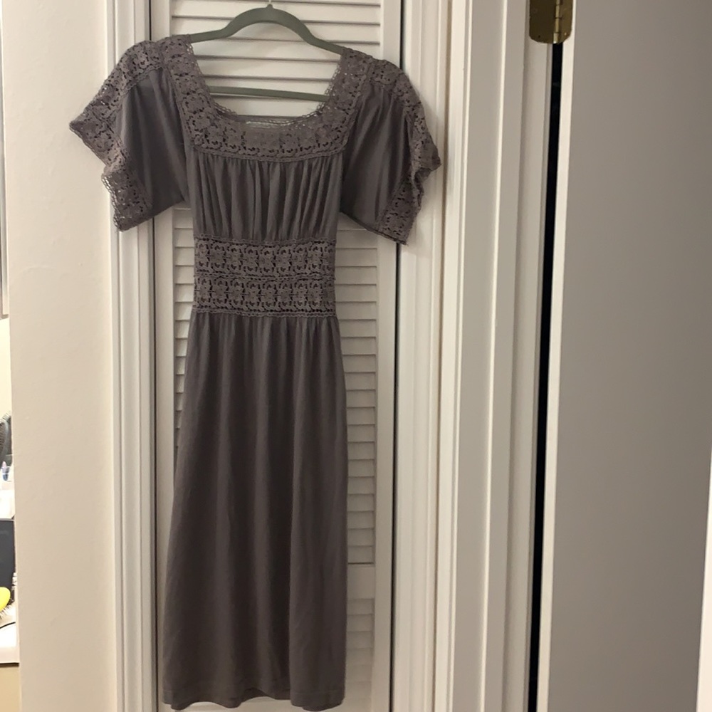 213 Grey Lace Dress - Picture 7 of 7